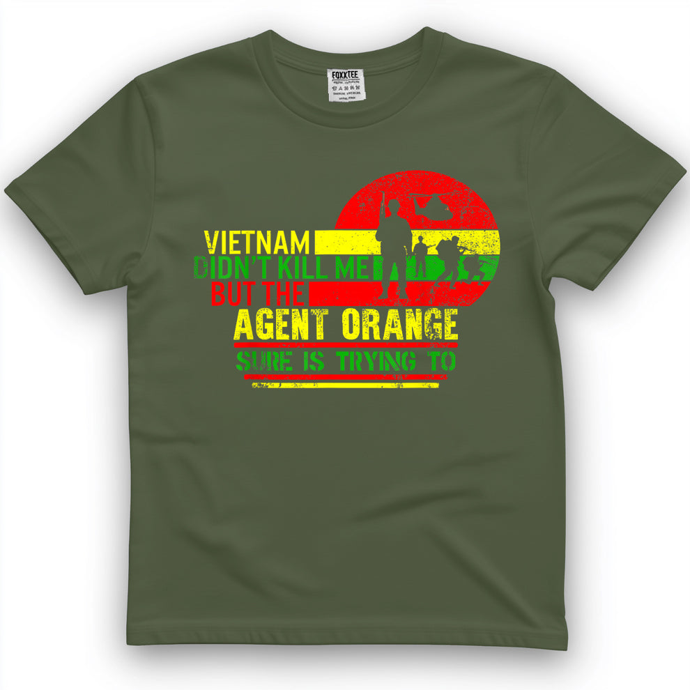 Vietnam Veterans Day Agent Orange Soldiers Tee – view 2