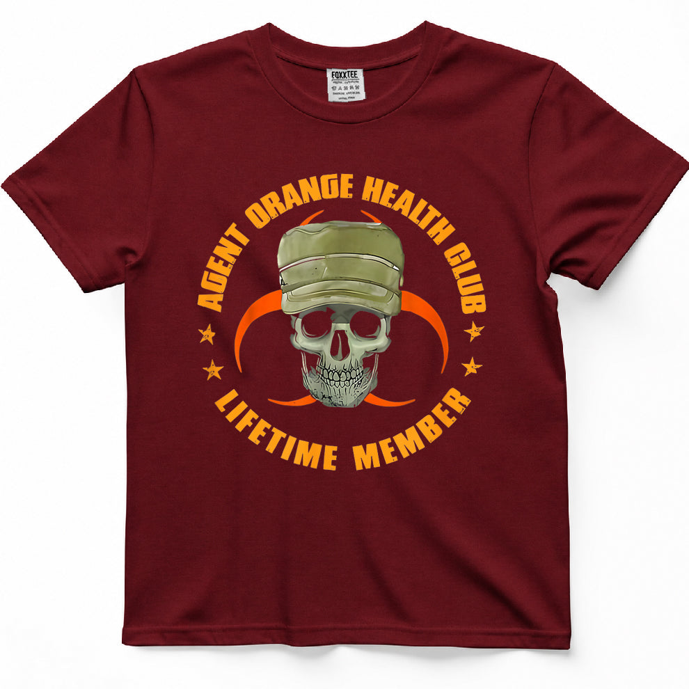 Agent Orange Health Club Lifetime Member Vietnam Vet Tee – view 6