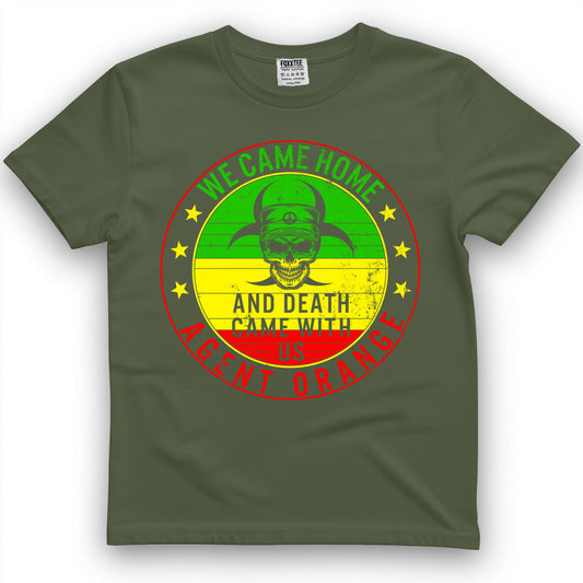 Vietnam Veterans Day Agent Orange Retired Soldiers Tee – view 2