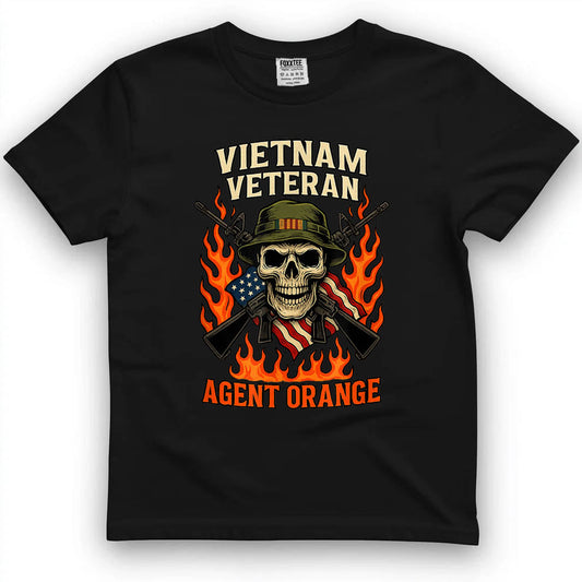 Agent Orange Veteran From Vietnam Tee by OLDMANVET
