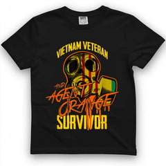 Vietnam Veteran And Agent Orange Survivor Tee