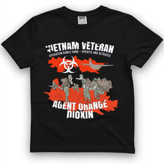 Vietnam Veteran Agent Orange Sprayed Tee