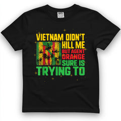 Agent Orange Retired Soldiers Vietnam Veterans Day Shirt