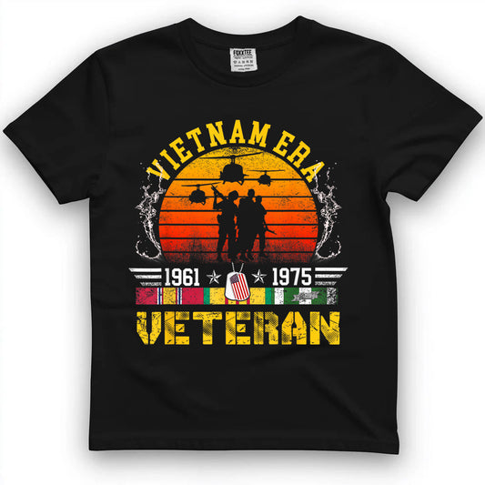 Vietnam War Era Retired Soldier Tee by OLDMANVET