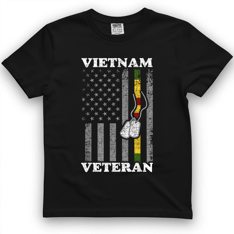Vietnam Veteran Classic Tee by OLDMANVET