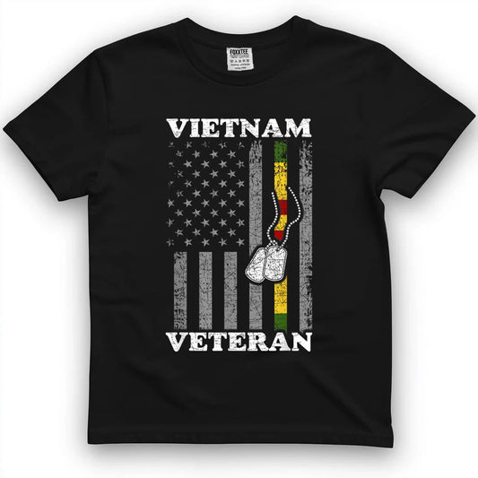 Vietnam Veteran Classic Tee by OLDMANVET