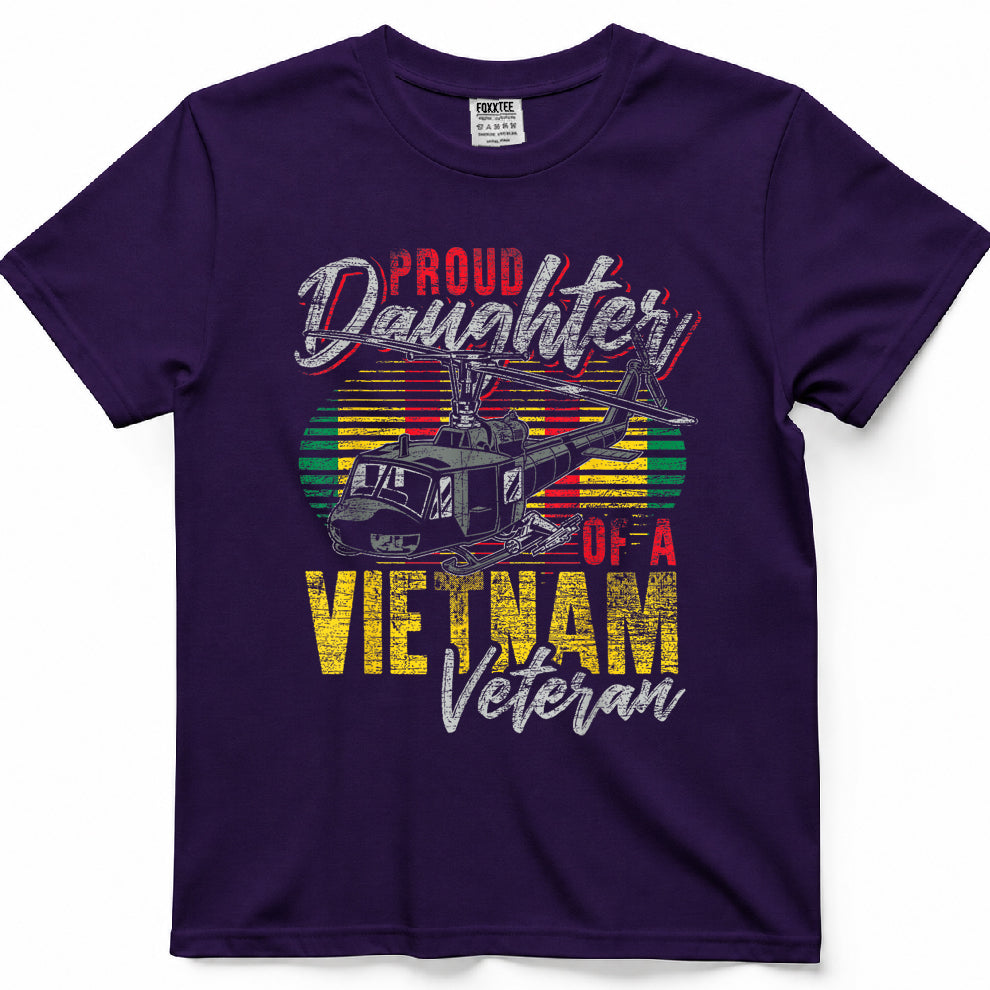 Proud Daughter Of A Vietnam Veteran Tee – view 7