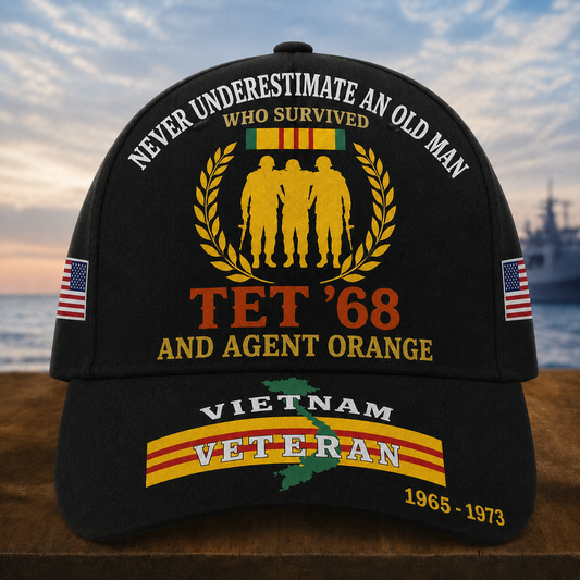 Tet '68 And Agent Orange Cap