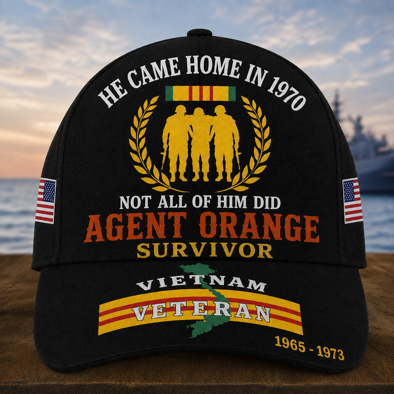 He Came Home In 1970 Cap