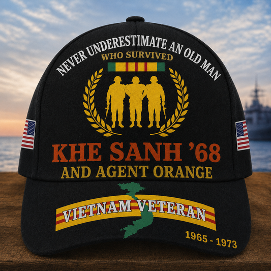 Khe Sanh '68 And Agent Orange Cap