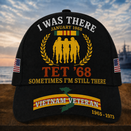 Tet '68 Sometimes I'm Still There Cap