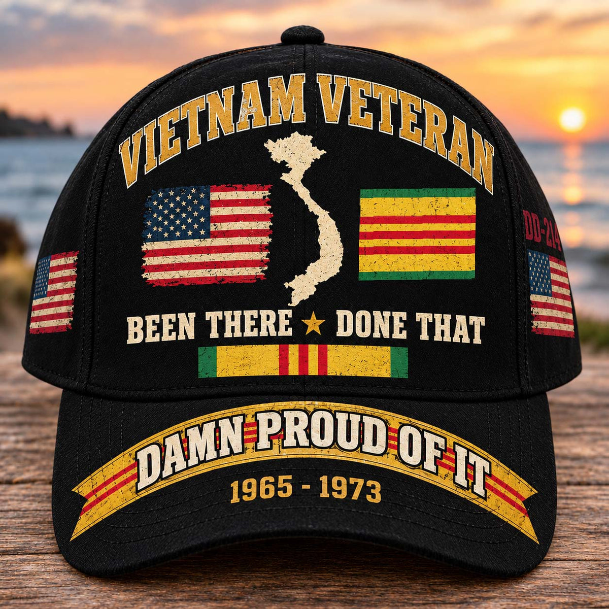 Vietnam Veteran Been There Done That And Damn Proud Of It Cap