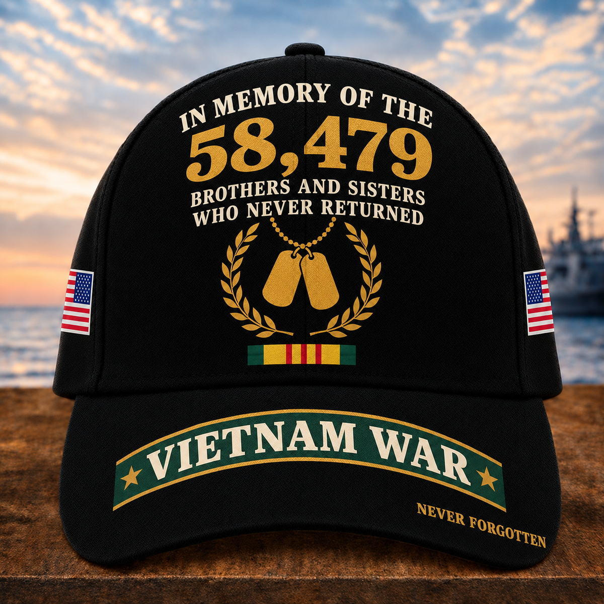 Who Never Returned Vietnam War Cap