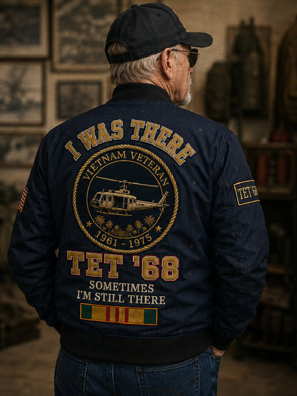 I Was There Tet '68 – Hawaiian Shirt, Bomber Jacket & Cap – view 5