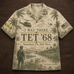 I Was There Tet '68 – Hawaiian Shirt, Bomber Jacket & Cap