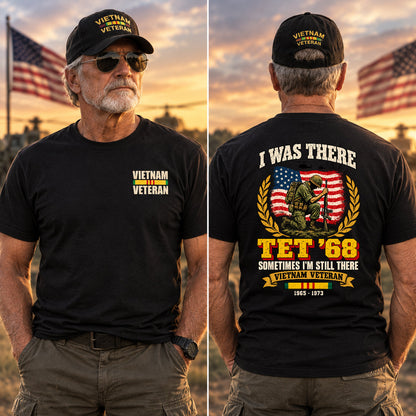 Tet '68 Vietnam Veteran Tee Print – view 8