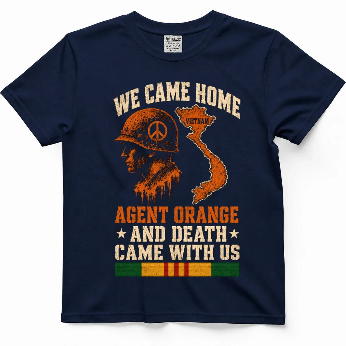 We Came Home Agent Orange Vietnam Vet Tee – view 3