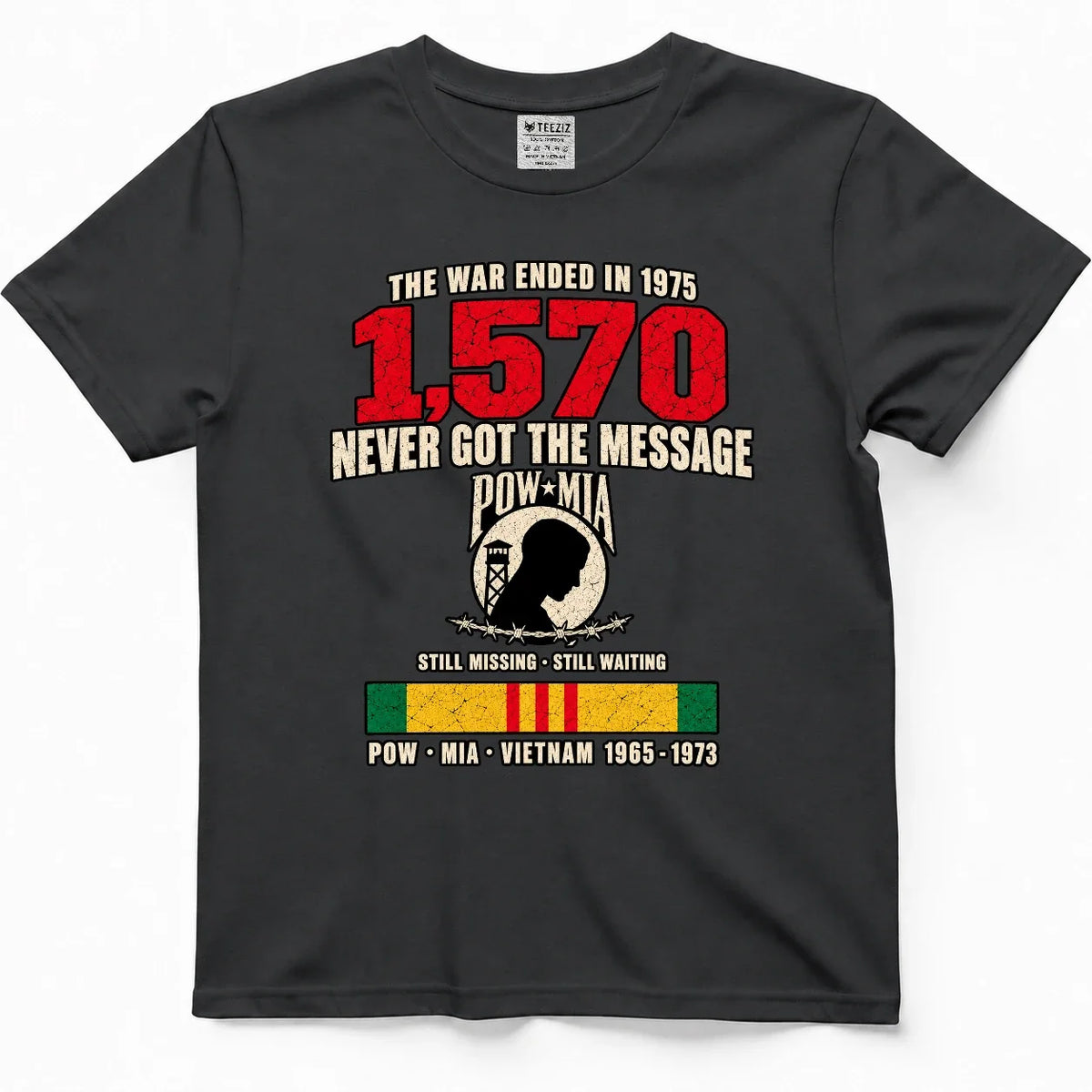 The War Ended In 1975, They Never Got The Message POW MIA Shirt – view 5