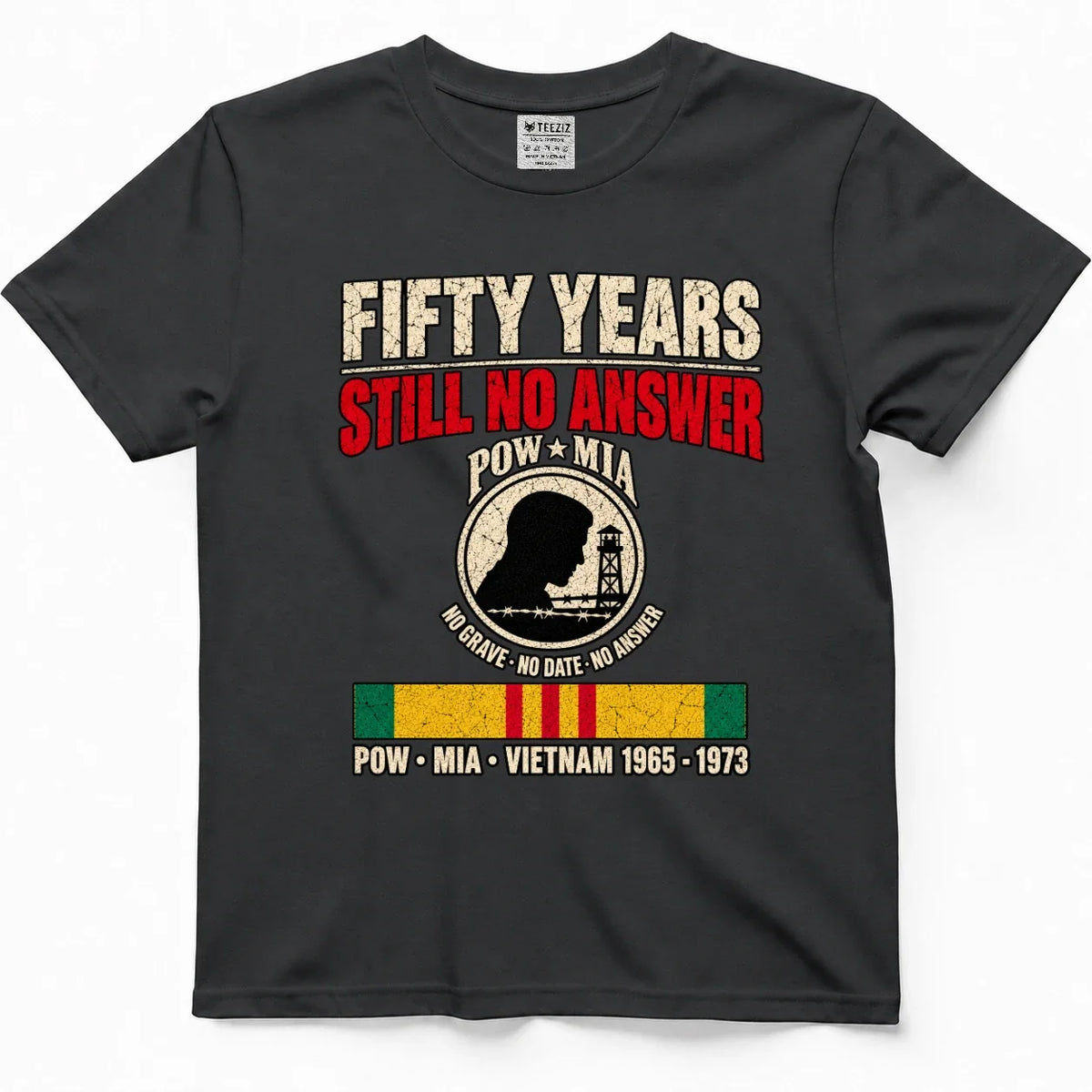 Fifty Years, Still No Answer POW MIA Shirt – view 5