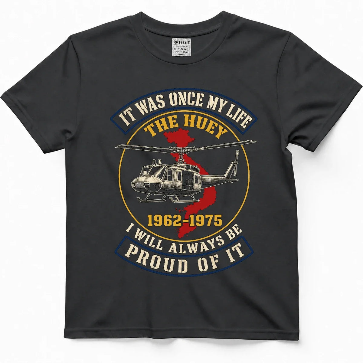 The Huey Was My Life Vietnam Veteran Tee – view 5
