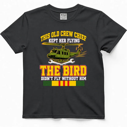 This Old Crew Chief Kept Her Flying Vietnam Veteran Tee – view 5