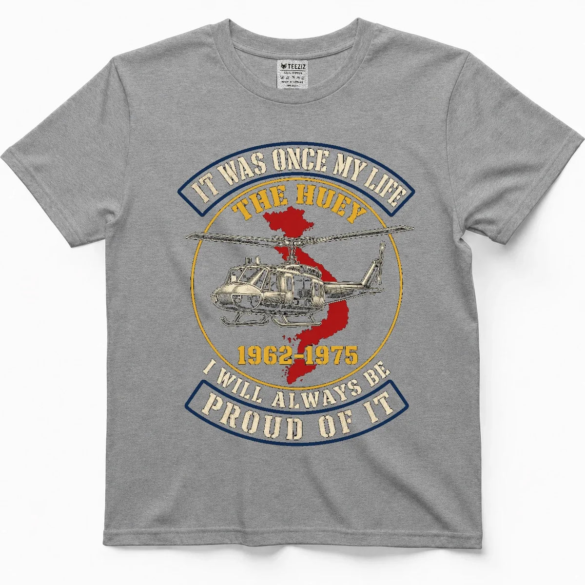 The Huey Was My Life Vietnam Veteran Tee – view 6