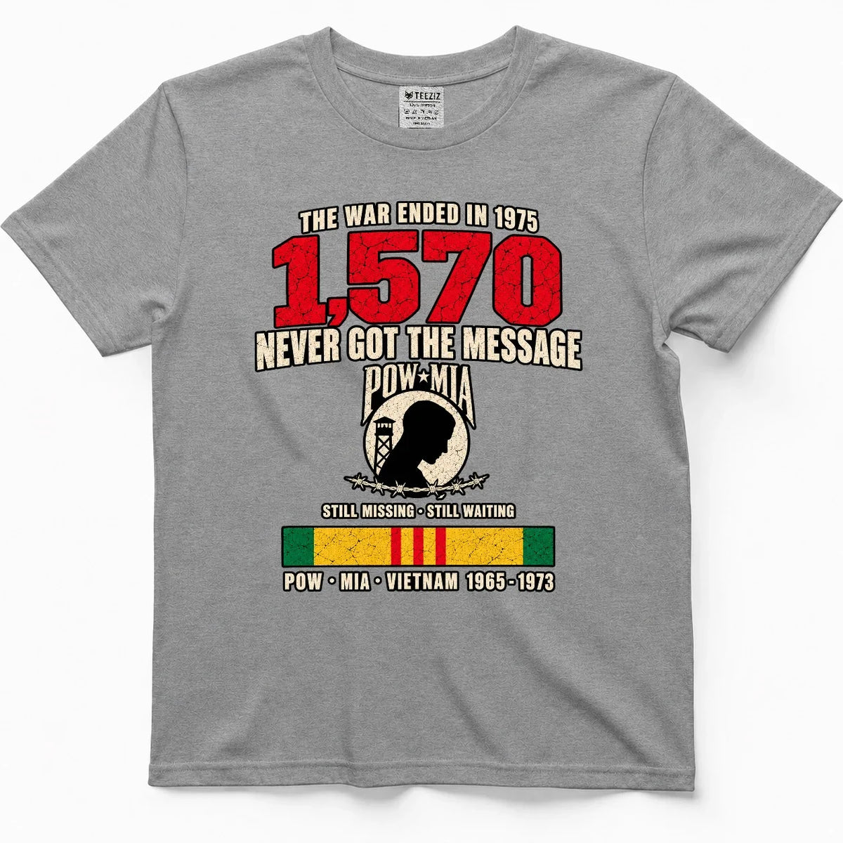The War Ended In 1975, They Never Got The Message POW MIA Shirt – view 6