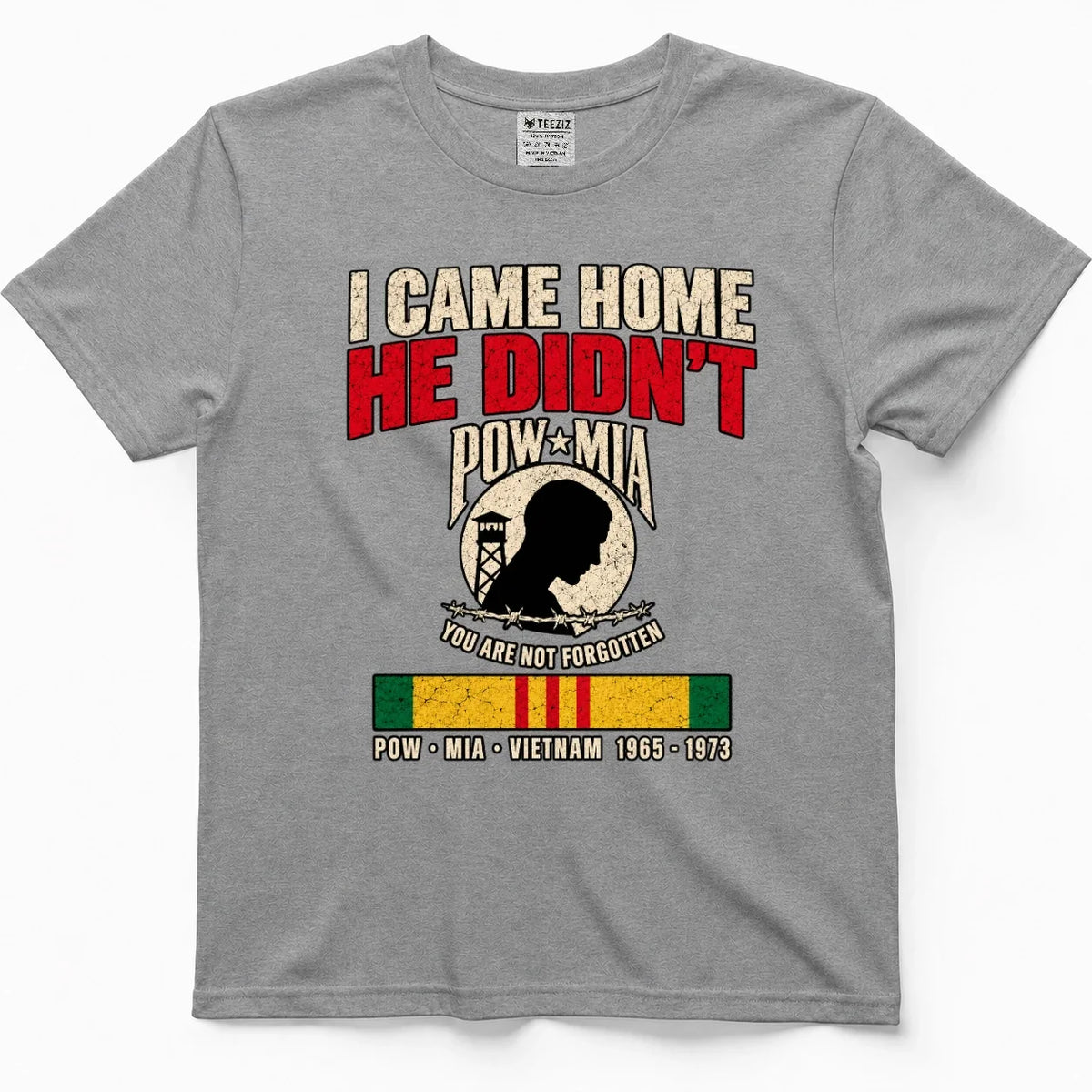 I Came Home, He Didn't POW MIA Vietnam Veteran Shirt – view 6