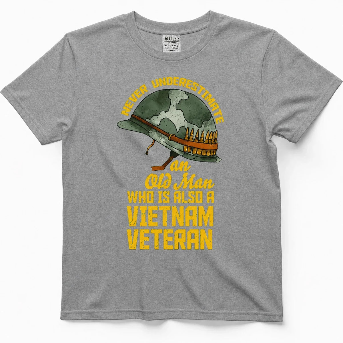 Never Underestimate This Old Man, Vietnam Veteran Shirt (Edition 2) – view 6