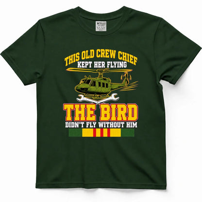 This Old Crew Chief Kept Her Flying Vietnam Veteran Tee – view 4