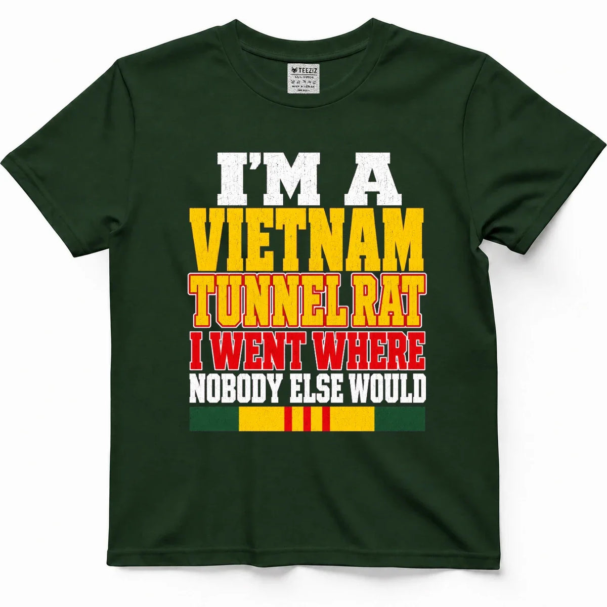 I'm A Vietnam Tunnel Rat, I Went Where Nobody Else Would Tee – view 4