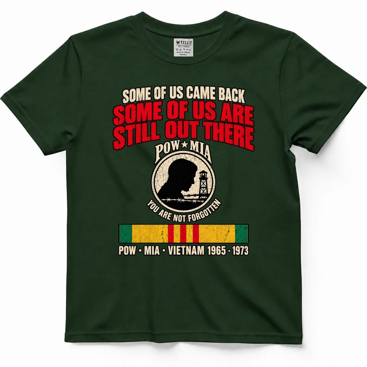 Some Of Us Came Back, Some Are Still Out There POW MIA Shirt – view 4