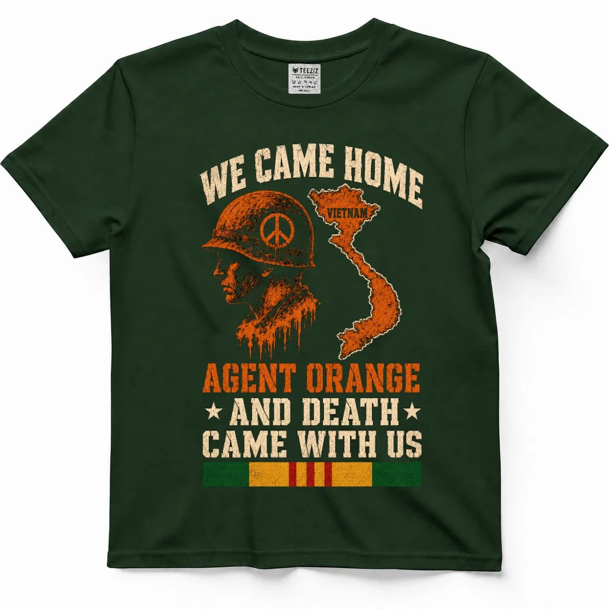 We Came Home Agent Orange Vietnam Vet Tee – view 4