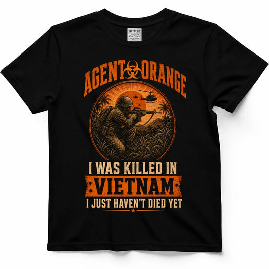 I Was Killed In Vietnam, I Just Haven't Died Yet Veteran Tee by OLDMANVET
