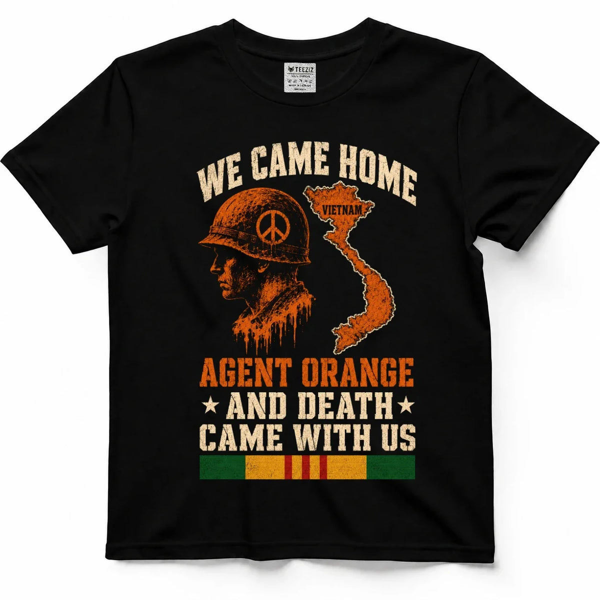 We Came Home Agent Orange Vietnam Vet Tee by OLDMANVET