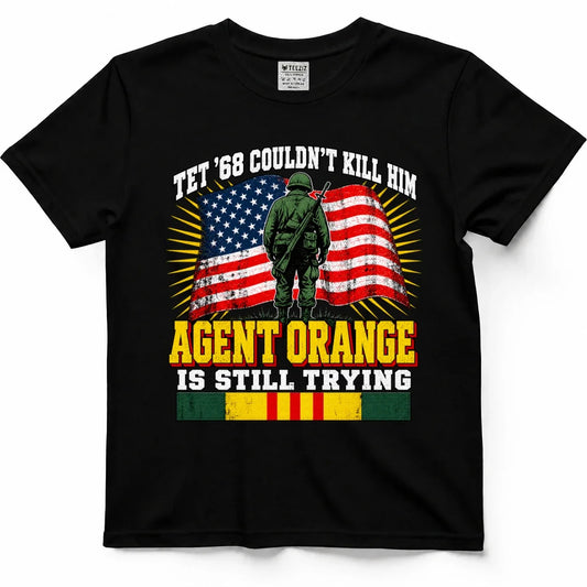 Tet '68 Couldn't Kill Him, Agent Orange Is Still Trying Tee by OLDMANVET