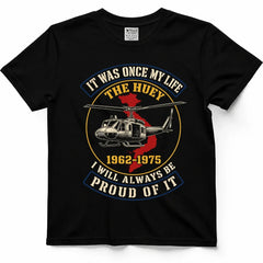 The Huey Was My Life Vietnam Veteran Tee