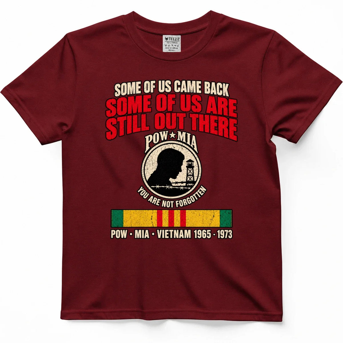 Some Of Us Came Back, Some Are Still Out There POW MIA Shirt – view 2