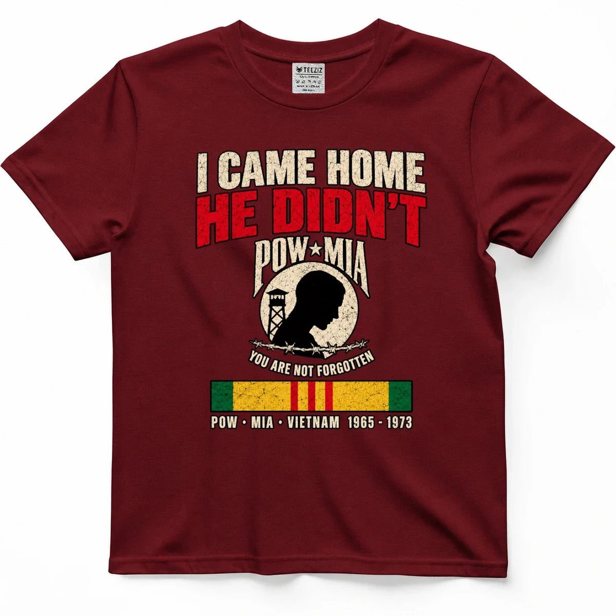 I Came Home, He Didn't POW MIA Vietnam Veteran Shirt – view 2