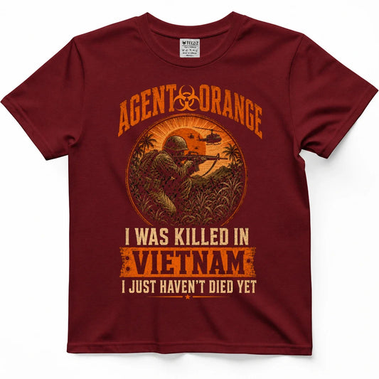 I Was Killed In Vietnam, I Just Haven't Died Yet Veteran Tee – view 2