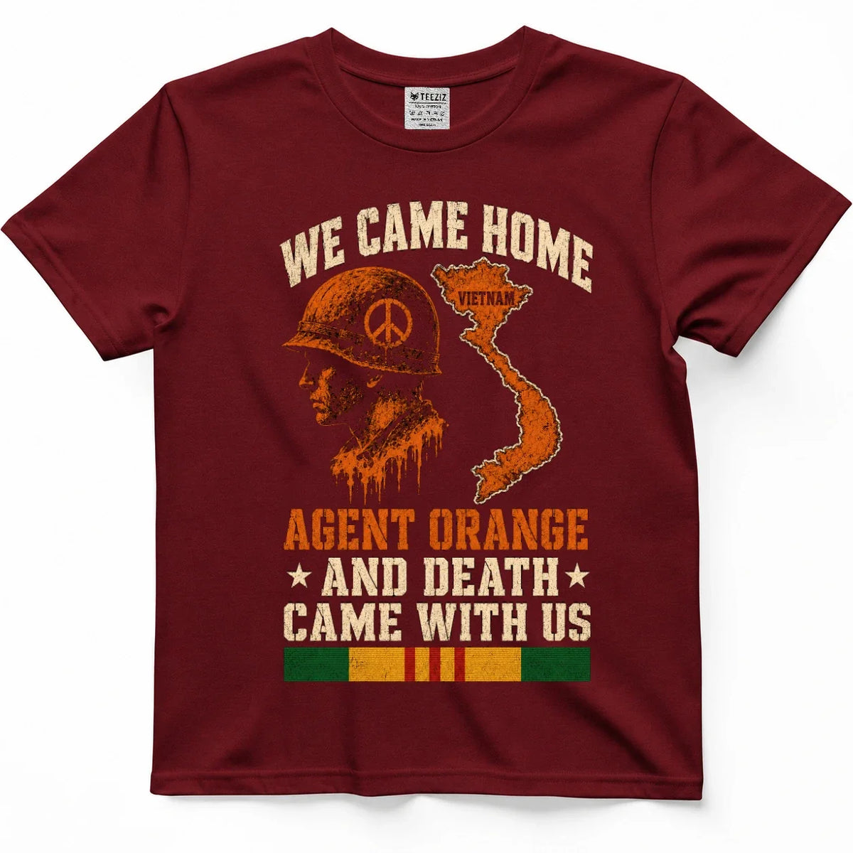 We Came Home Agent Orange Vietnam Vet Tee – view 2