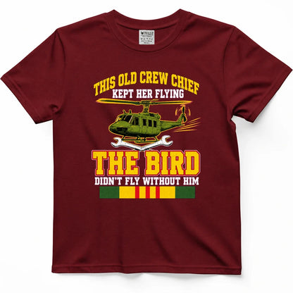 This Old Crew Chief Kept Her Flying Vietnam Veteran Tee – view 2