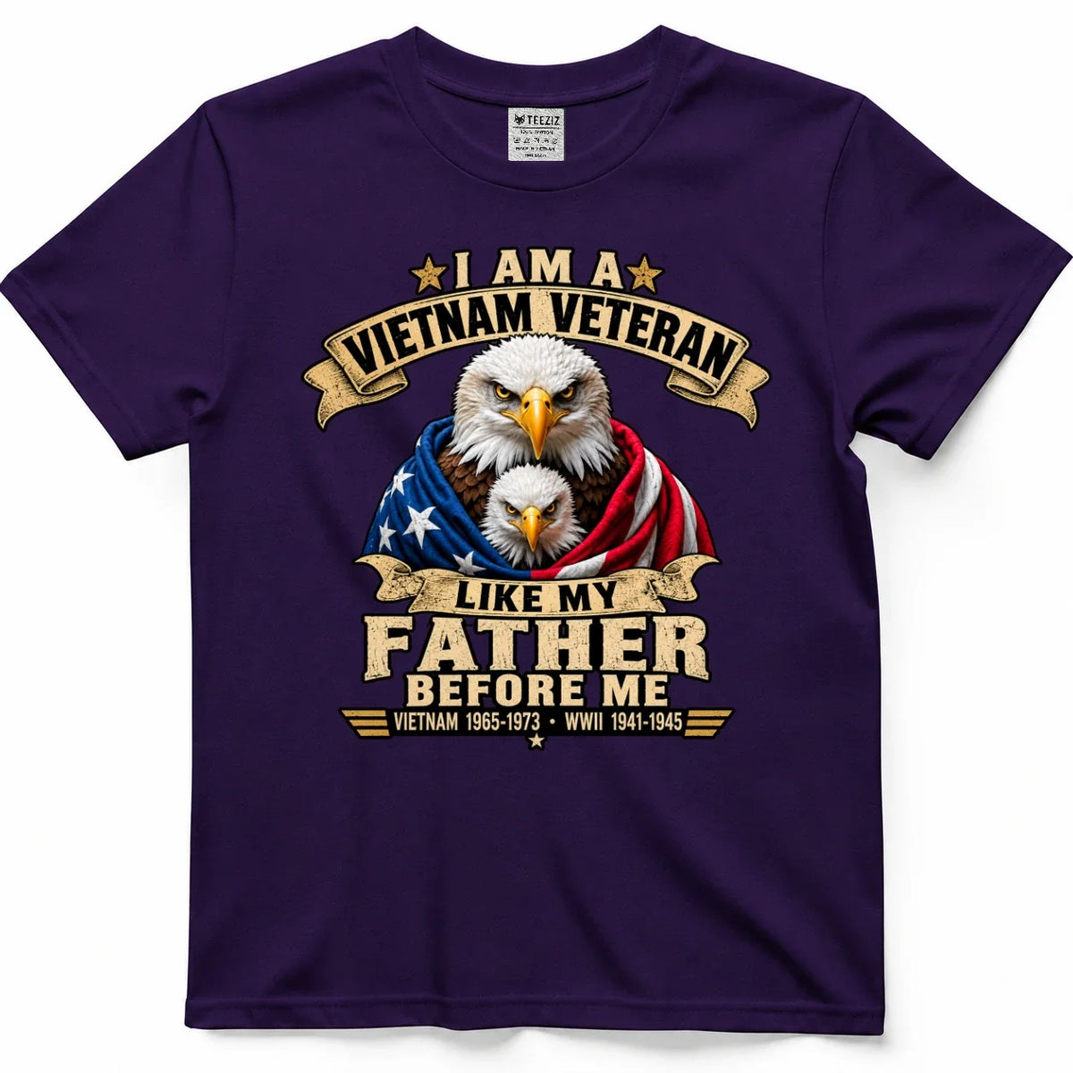 I Am A Vietnam Veteran T-Shirt – view 6