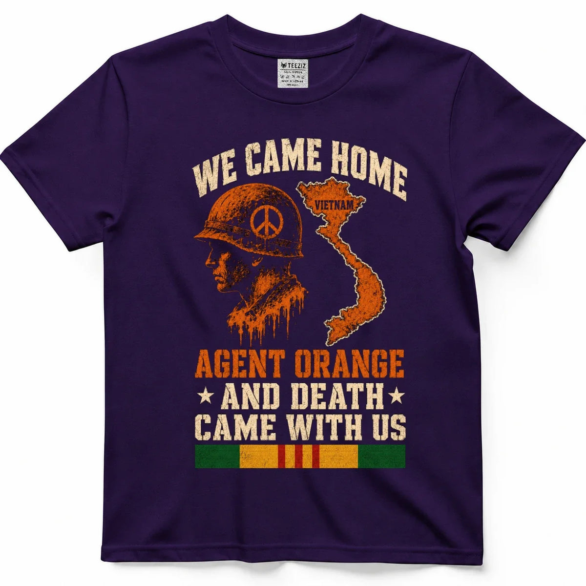 We Came Home Agent Orange Vietnam Vet Tee – view 7