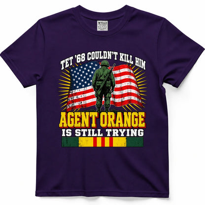 Tet '68 Couldn't Kill Him, Agent Orange Is Still Trying Tee – view 6