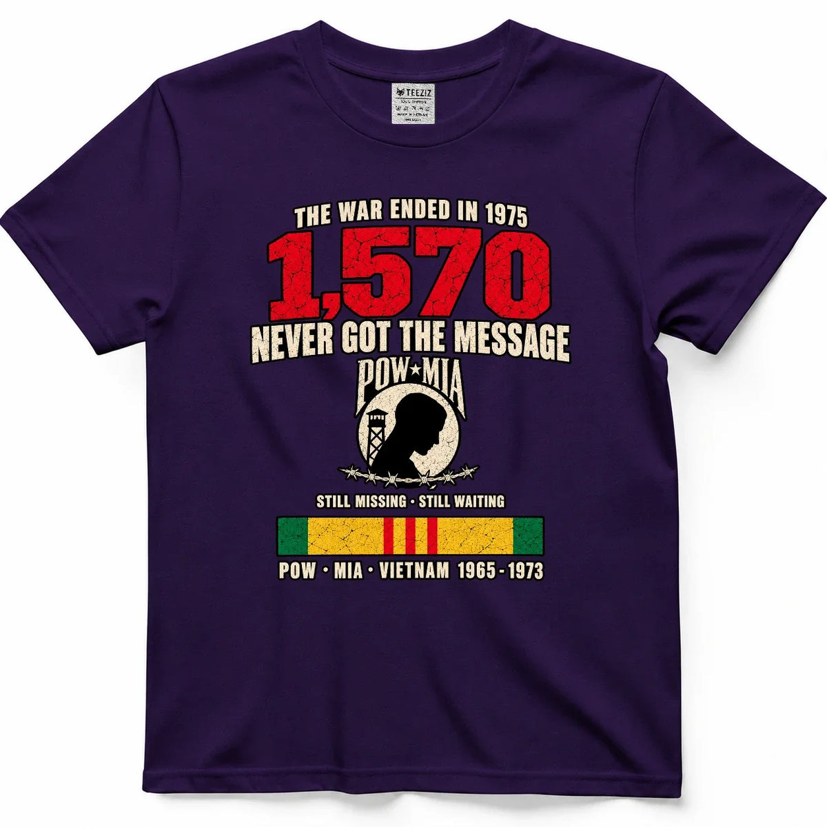 The War Ended In 1975, They Never Got The Message POW MIA Shirt – view 7