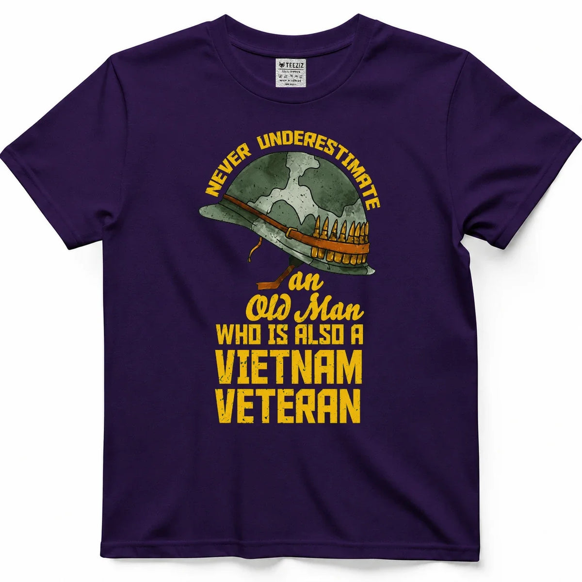 Never Underestimate This Old Man, Vietnam Veteran Shirt (Edition 2) – view 7
