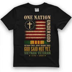 One Nation Under God Patriotic Tee