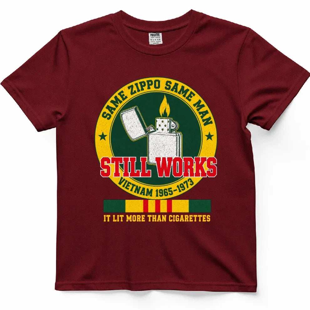 Same Old Lighter, Same Old Man, Still Works Tee – view 2
