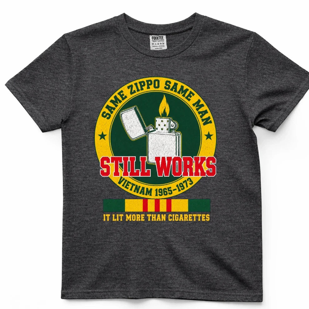 Same Old Lighter, Same Old Man, Still Works Tee – view 5